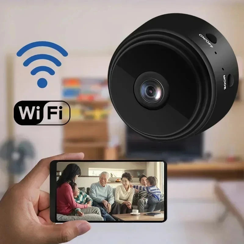 Cámara WiFi Interior HD con Audio y Detección de Movimiento