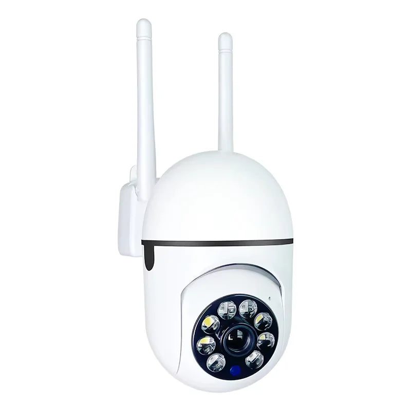 Cámara de Seguridad WiFi 8MP con Visión Nocturna y Sensor de Movimiento